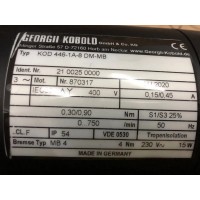 Georgii Kobold電動(dòng)機KOD446-1A-8DM-MB型號參數
