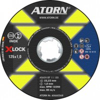 ATORN鋼和不銹鋼切割盤(pán) 角磨機系統貨號： 76116225