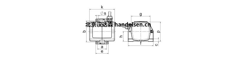 Würges振動(dòng)電機型號HV 0.1尺寸圖
