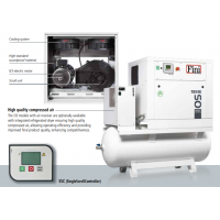 Fini 無(wú)油渦旋壓縮機 從 2.2 到 30 kW (3-40 HP)，固定速度
