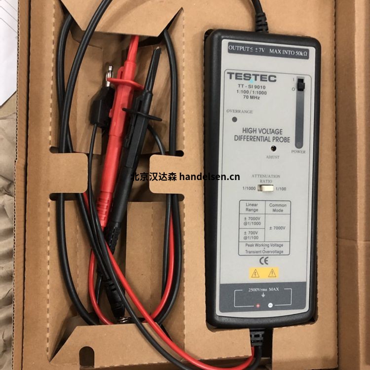 TESTEC標準探頭TT-HV 150可用于電動(dòng)車(chē)充電樁測試 