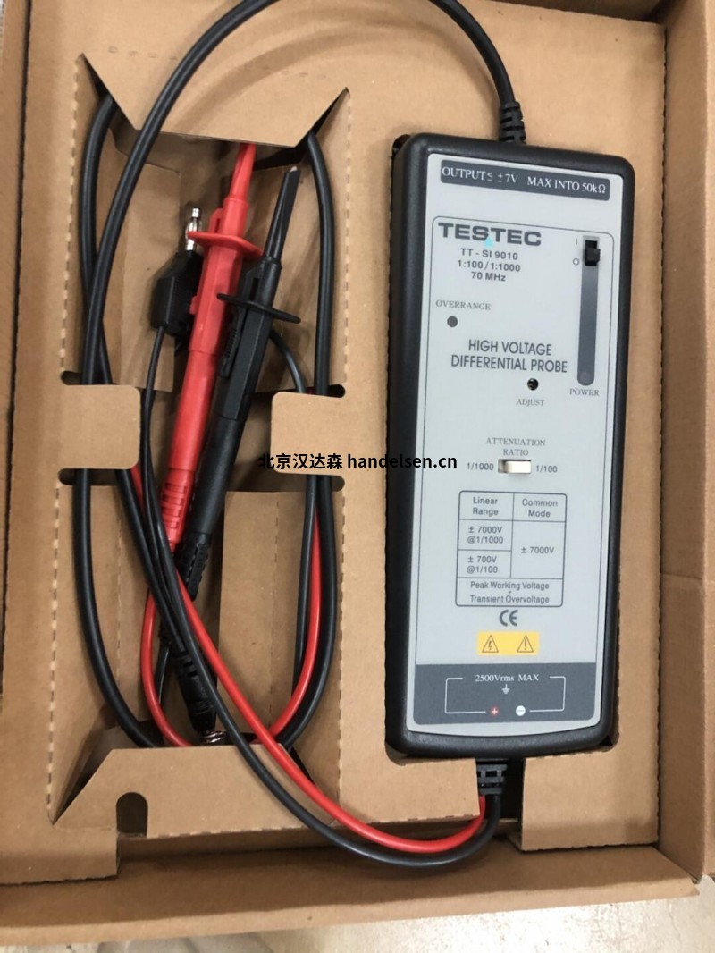 TESTEC高壓探頭TT-HVP 08用于示波器 TESTEC高壓探頭TT-HVP 08用于示波器