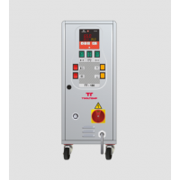 Tool-Temp模溫機，TT-180型可以使用介質(zhì)水（90°C）和介質(zhì)油（150°C）進(jìn)行操作  1974 年：開(kāi)發(fā)第一臺溫度控制單元 它是市場(chǎng)上第一個(gè)配備簡(jiǎn)單電子溫度監控的溫度控制單元。  我們始