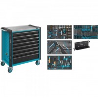 Hazet工廠(chǎng)車(chē)間設備工具推車(chē)179NXL-321 179NXL-317中央鎖定技術(shù)