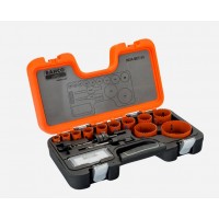 bahco套裝3834-53 3834-61電動(dòng)工具配件鑿巖機雙金屬孔鋸