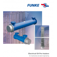 FUNKE 電油預熱器，特別適用于室外區域和需要規定油溫的試驗臺上的機器