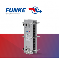 FUNKE 螺栓板式換熱器，具有高熱性能，設計緊湊，投資成本低