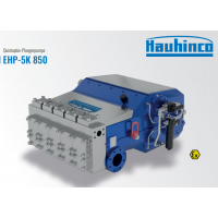 Hauhinco EHP-5K 850 五聯(lián)柱塞泵，流量可達 2109 dm3/min
