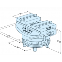 EROWA卡盤(pán) ER-155774型用于容納工件夾持器、托盤(pán)和夾具