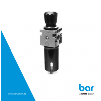 德國bar GmbH 過(guò)濾減壓閥 MW-C 型，結構緊湊，帶有集成緊固鉆
