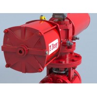 bray 98系列模塊化設計現場(chǎng)配置撥叉式氣動(dòng)執行機構